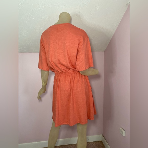 Waist-Defined Slub-Knit Mini Dress - Picture 5 of 12